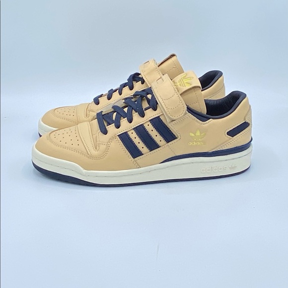 NEW! adidas Forum 84 Low Blue Thread Men's Shoes - Picture 5 of 7